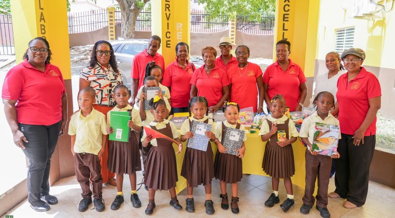 Seniors Donate School Supplies To East End Students