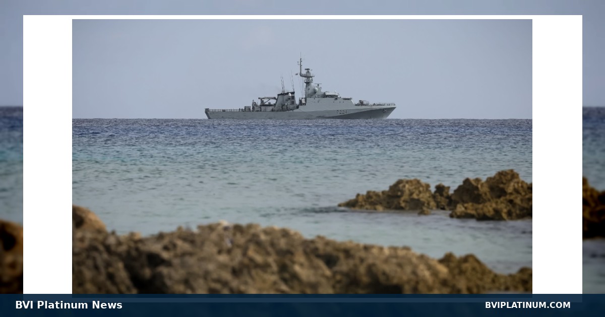 Royal Navy Vessel Visits For Hurricane Preparedness