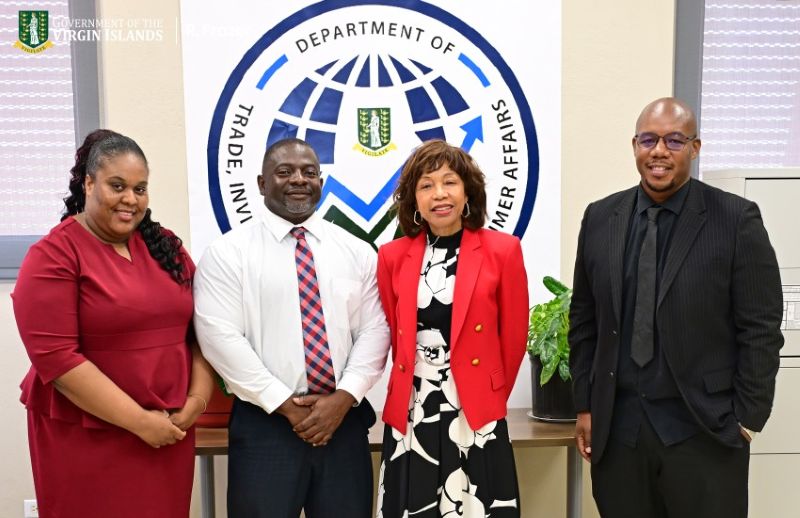 Department of Trade Opens VG Satellite Office