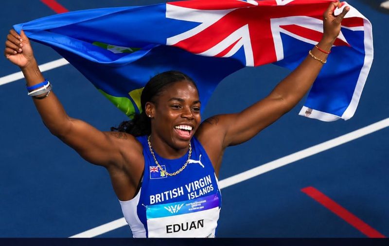 Golden Girl! Hodge Strikes Historic Commonwealth Gold