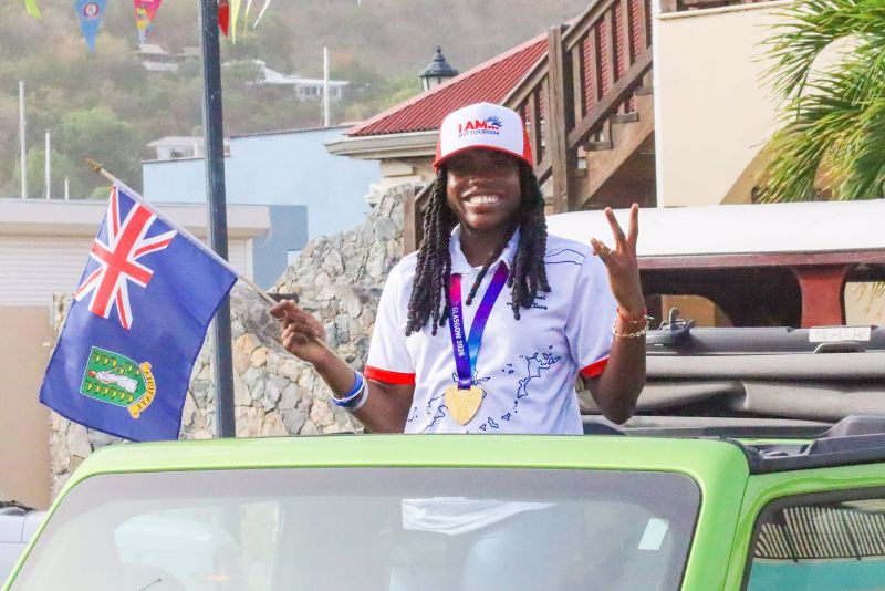 BVI Celebrates Sprint Queen Adaejah Hodge [PHOTOS INCLUDED]